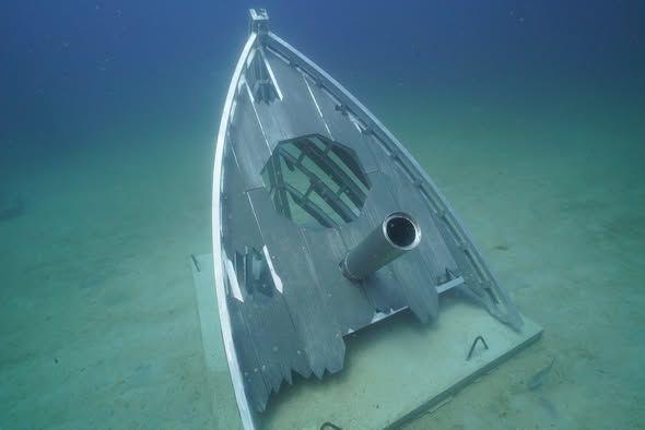 Underwater Museum of Art - Pirate Shipwreck